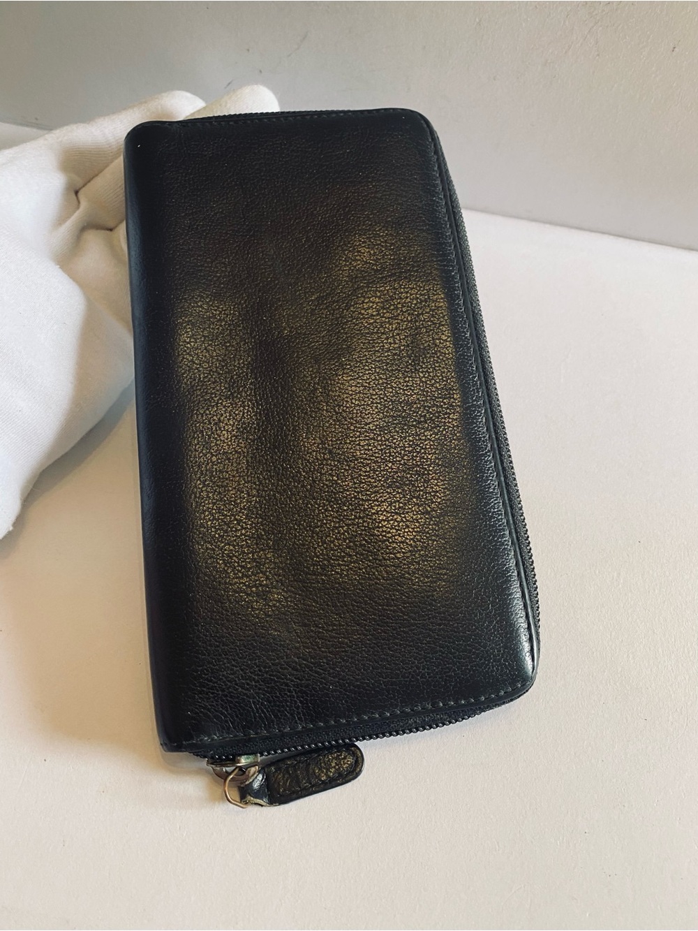 🛍️Chanel RARE Authentic & Vintage CC Jacket Motif Long Zip Around Zippy Wallet - Picture 4 of 16
